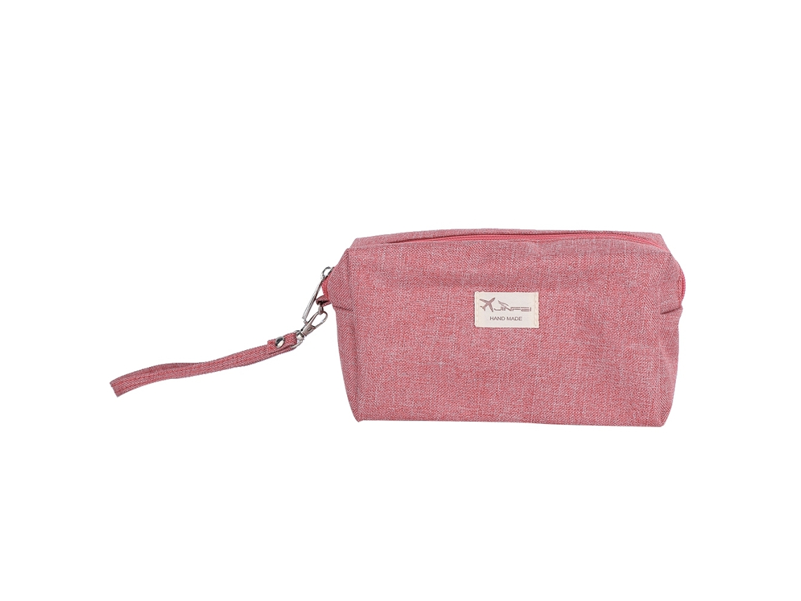 Bolsa De Maquiagem Portátil Com Grande Capacidade Para Viagem