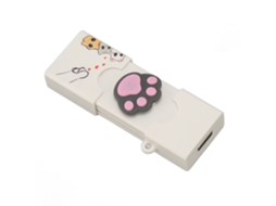 Pen Drive LAXISCREED 32gb Usb Dual Pata Gato Rosa