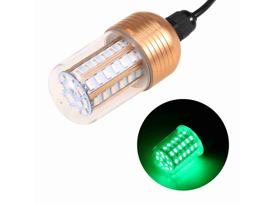Luz de Pesca Subaquática 30w Led Verde 60pcs