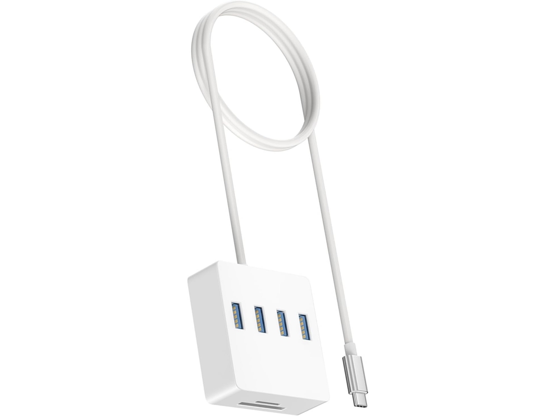 Hub Divisor Usb 3.0 Tipo C De Alta Velocidade (5 Gbps) Com 4 Portas E