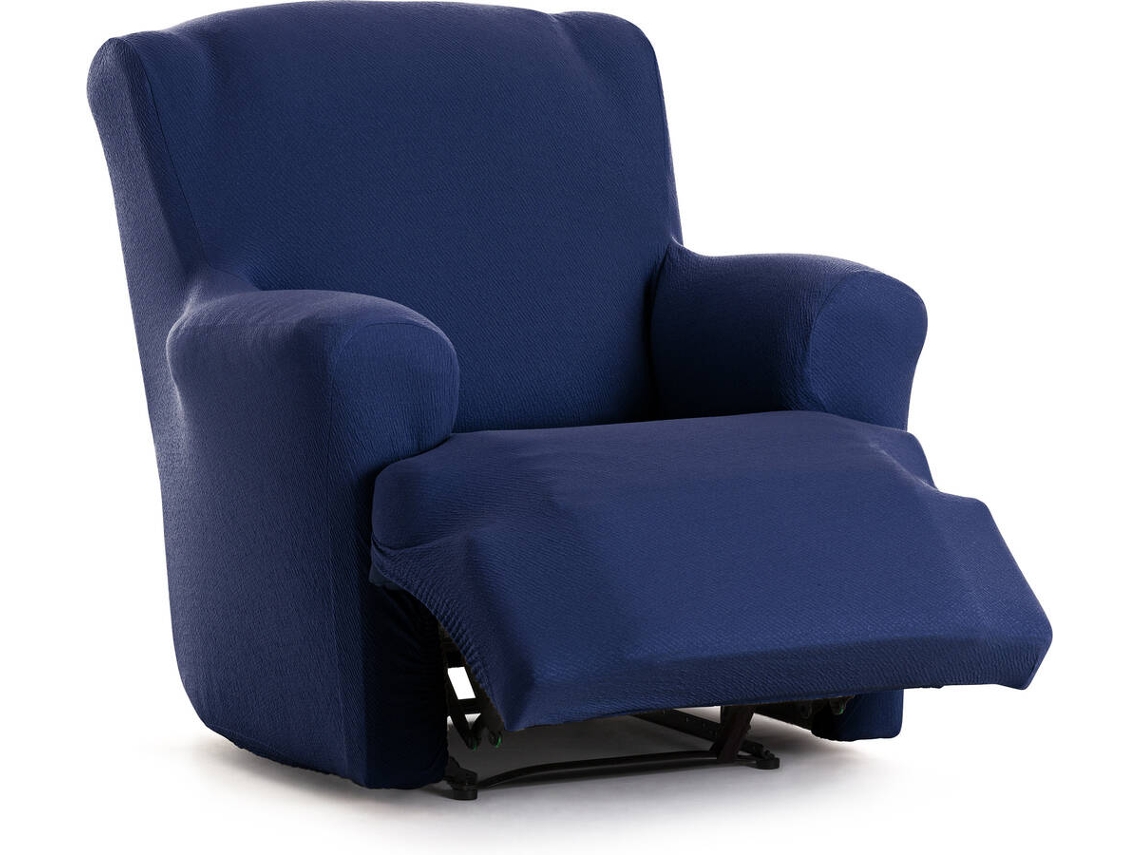 Capa de Poltrona Relax XL EYSA Premium Bronx Tecido Multielástico (90 x 80 x 100 cm - Poliéster - Azul)