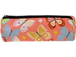 Tenho lápis com estampa Borboleta Fofa, material escolar, organizadores de mesa e itens de necessidade.