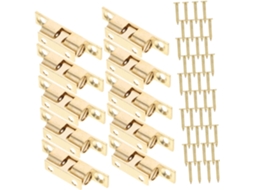 Wooneky Conjunto De 10-travas Rolo Em Latão Portas Armários, Fáceis De Instalar, Com Mola, Móveis E Closets