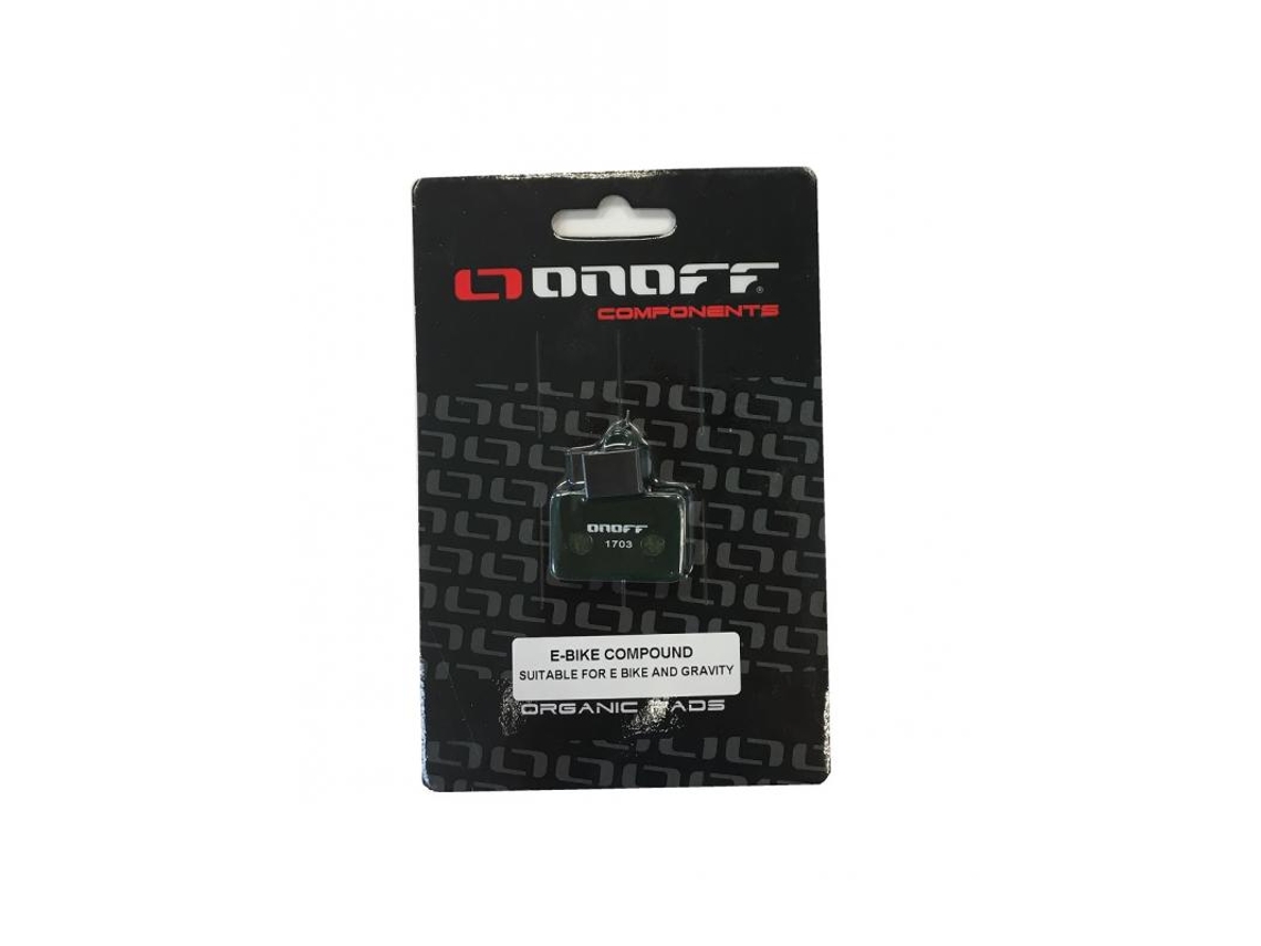 ONOFF Pastilhas de Travão E-Bike Compatíveis com Shimano Deore -