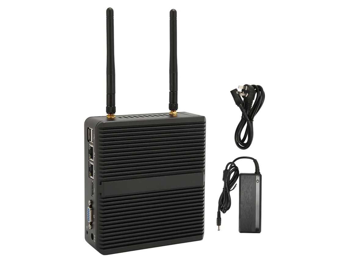 Mini Pc Sem Ventoinha LAXISCREED 2 Portas Ethernet Gigabit