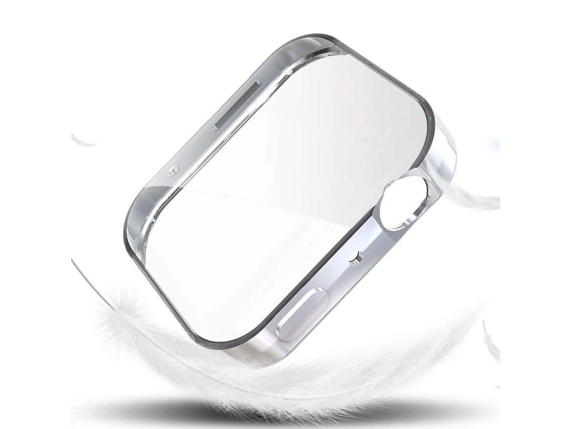 Capa Protetora Lurelia Para Xiaomi Mi Watch Lite Prata
