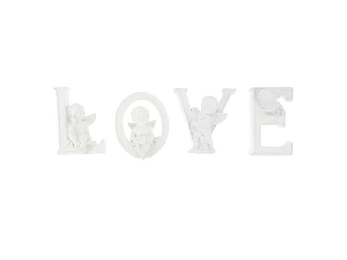 Conjunto Ornamento de Amor de Resina ALLINLESS