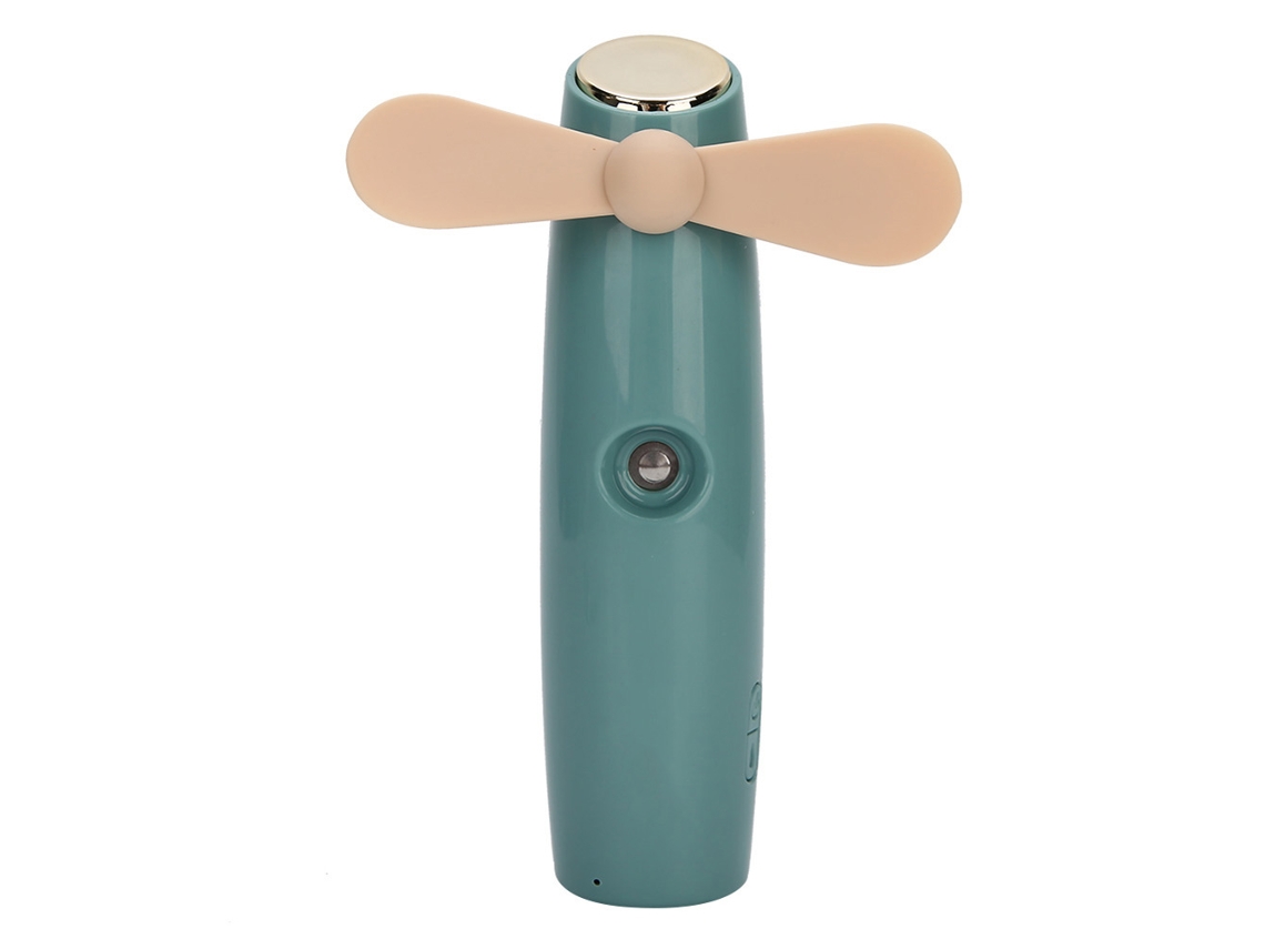Mini Portable Handheld Rechargeable Atomizer Fan 10ml Green
