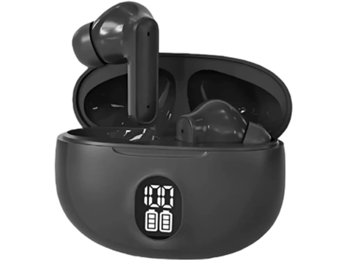 Fone De Ouvido Sem Fio Com Visor Digital Led Para Exercícios.