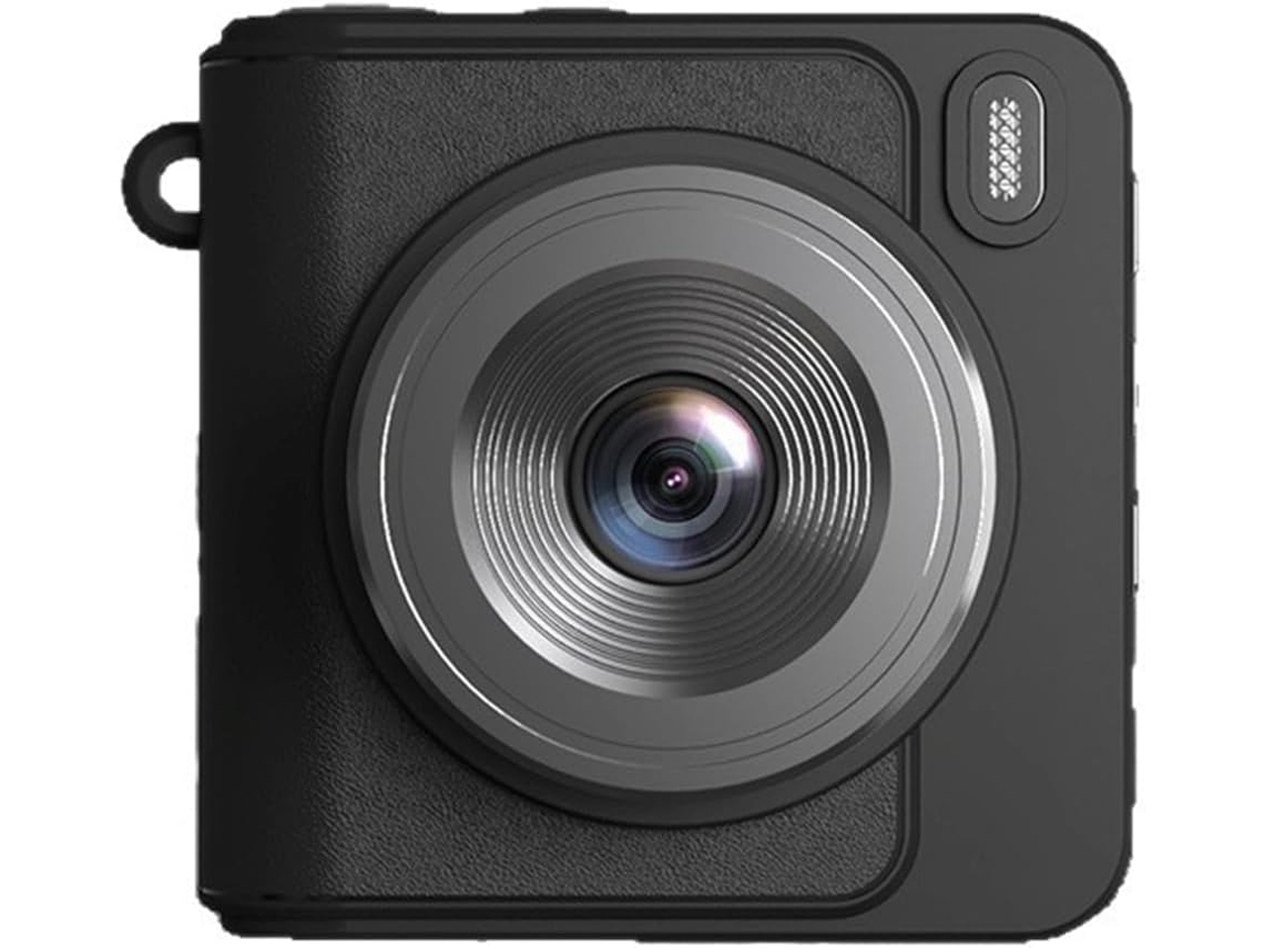 Mini Câmera Retrô de Chaveiro com Flash para Crianças, Filmadora de Vídeo com Loop Automático. SFUSHOS