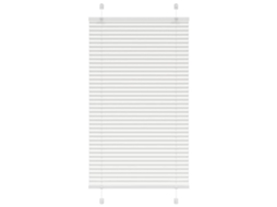 Vidaxl Branco Plissada Cega 75x150 Cm Largura Tecido 74,4 Cm Poliéster