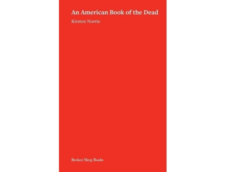 Livro Kirsten Norrie de an American Book of the Dead: a Wild West Seance (Inglês)