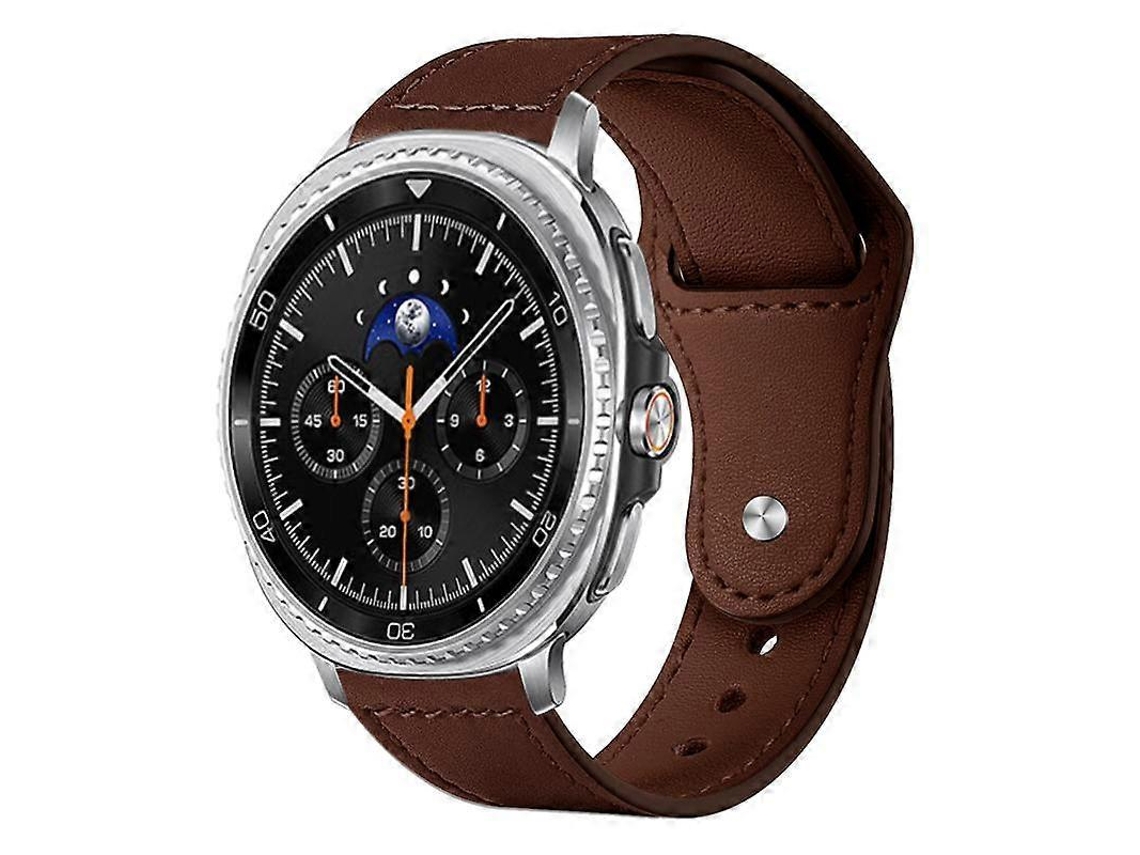Pulseira De Couro Para Relógio Com Fivela De Rebite Xdfind