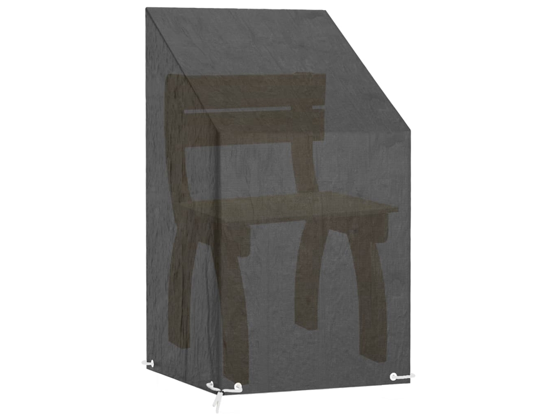 Maison Exclusive - Capa P/ Cadeira De Jardim 8 Ilhós 65x65x80/120 Cm Polietileno