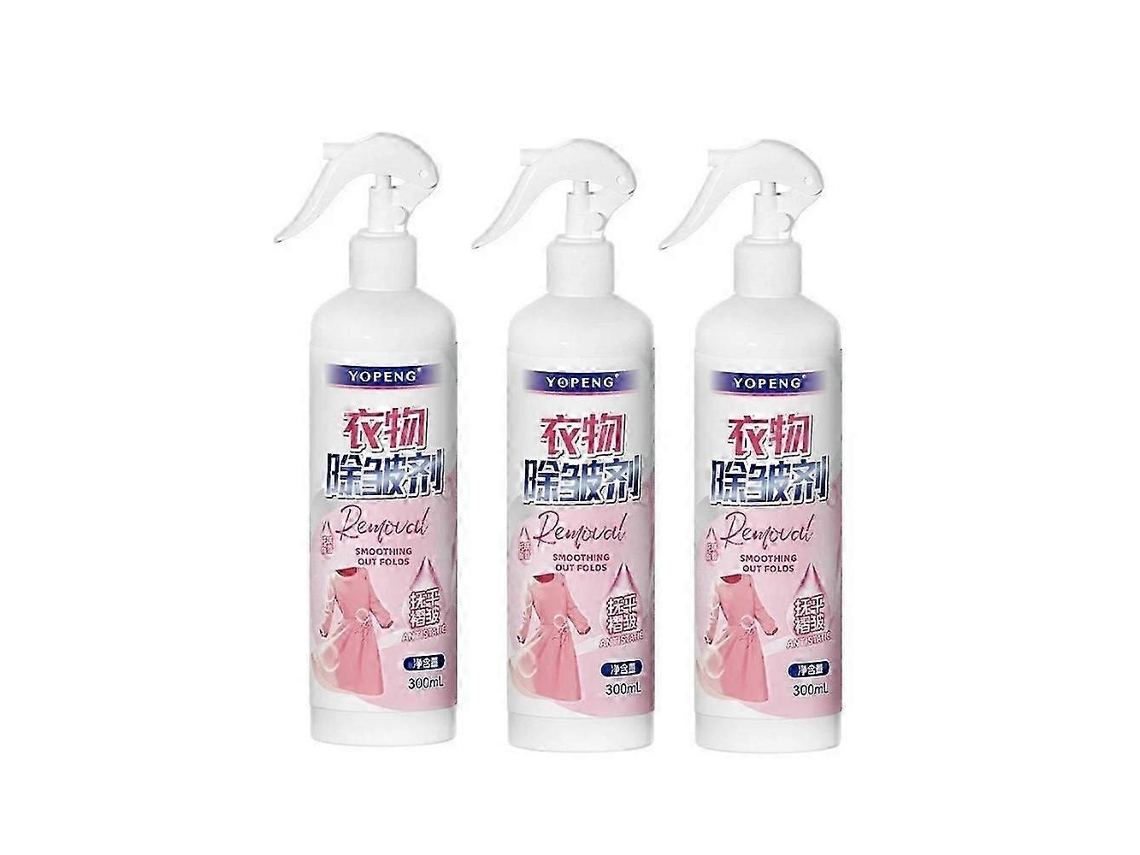 Spray Multifuncional Anti-vincos, Remove Rugas E Eletricidade Estática, Kit 3 Unidades