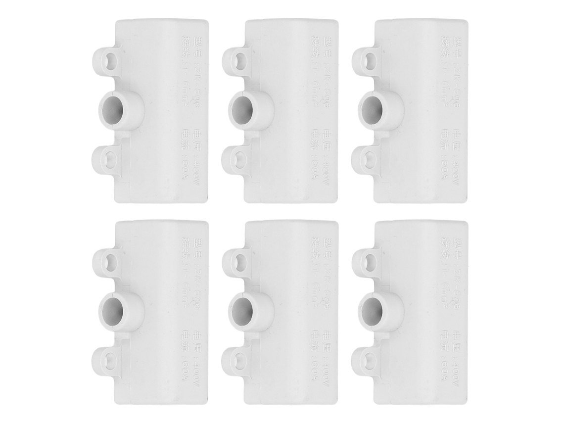 Conector T Divisor 3 Vias Bloco Terminal 400v 60a