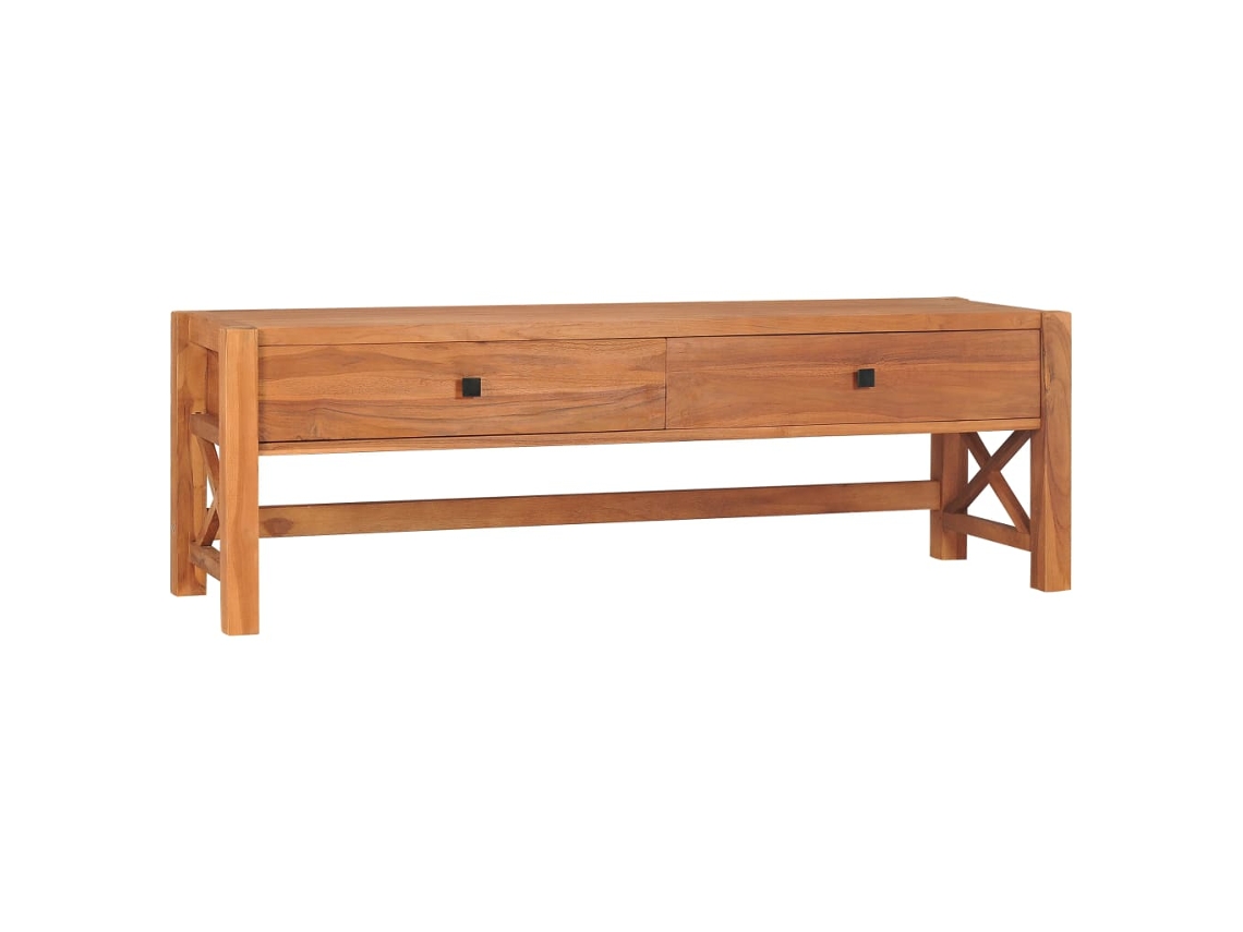 Tv Cabinet, Tv Cabinets Vidaxl Marrom Madeira (n/a)
