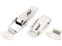 Fecho de Mola Metal 76 Mm Comprimento, 2 Peças, para Caixas e Baús CHABERLU