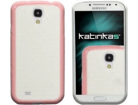 Capa Samsung Galaxy S4 KATINKAS Fiber Cover Rosa