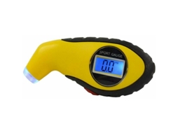 Medidor digital de pressão de pneus para carro, bicicleta, caminhão, verificador de pneus Brilvibera