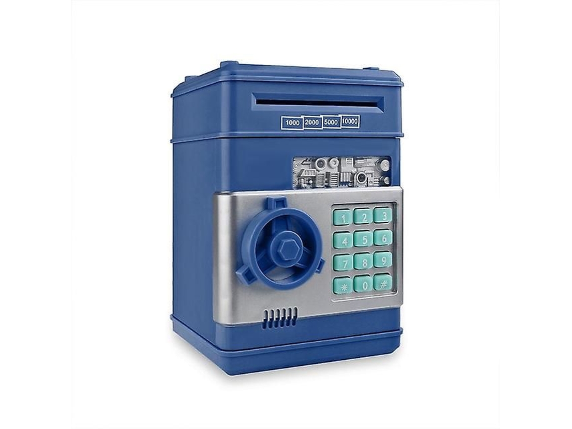 Cofre Eletrónico Em Forma De Caixa Multibanco Com Senha, Para Guardar Notas E Moedas, Depósito Automático, Presente De Natal
