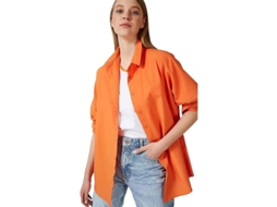 2026 blusas de Vestir para Mulher Ilwhe com Manga Longa e Gola V Casual de Algodão e Poliéster