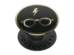Plugues Smartphone Universal Modelo Esmalte Harry Popsockets Plástico Preto