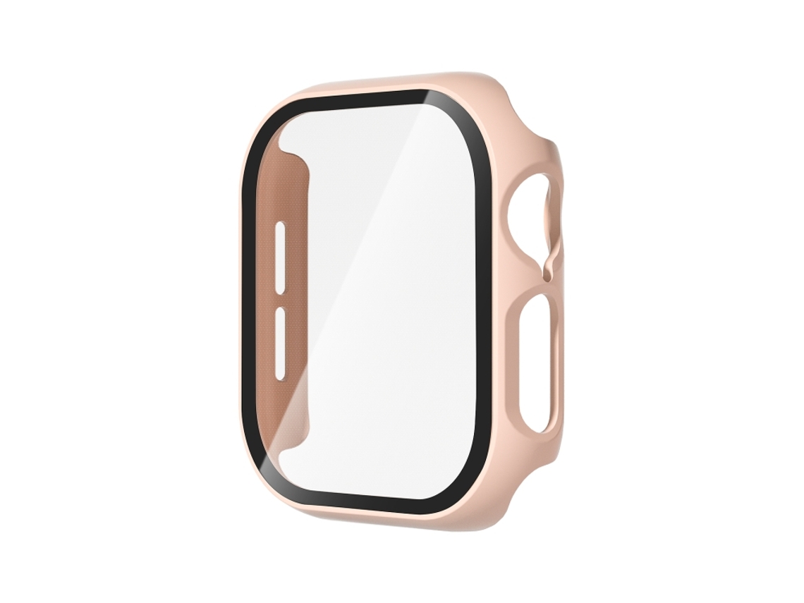 Capa para Apple Watch Series 10 46mm com Protetor de Tela de Vidro Temperado XIAOMOYU