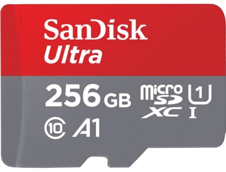 Cartão de Memória Micro SDXC SANDISK Ultra 256 GB
