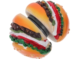 Conjuntos De Ímãs De Geladeira Em Miniatura Em Formato De Hambúrguer, De Resina, Para Decoração De Cozinha, 2 Peças Gokoco