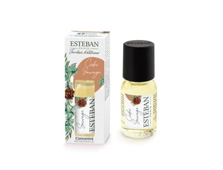Paris Concentrado Perfume Para Difusores Ambiente Cedro Selvagem 15 Ml Esteban