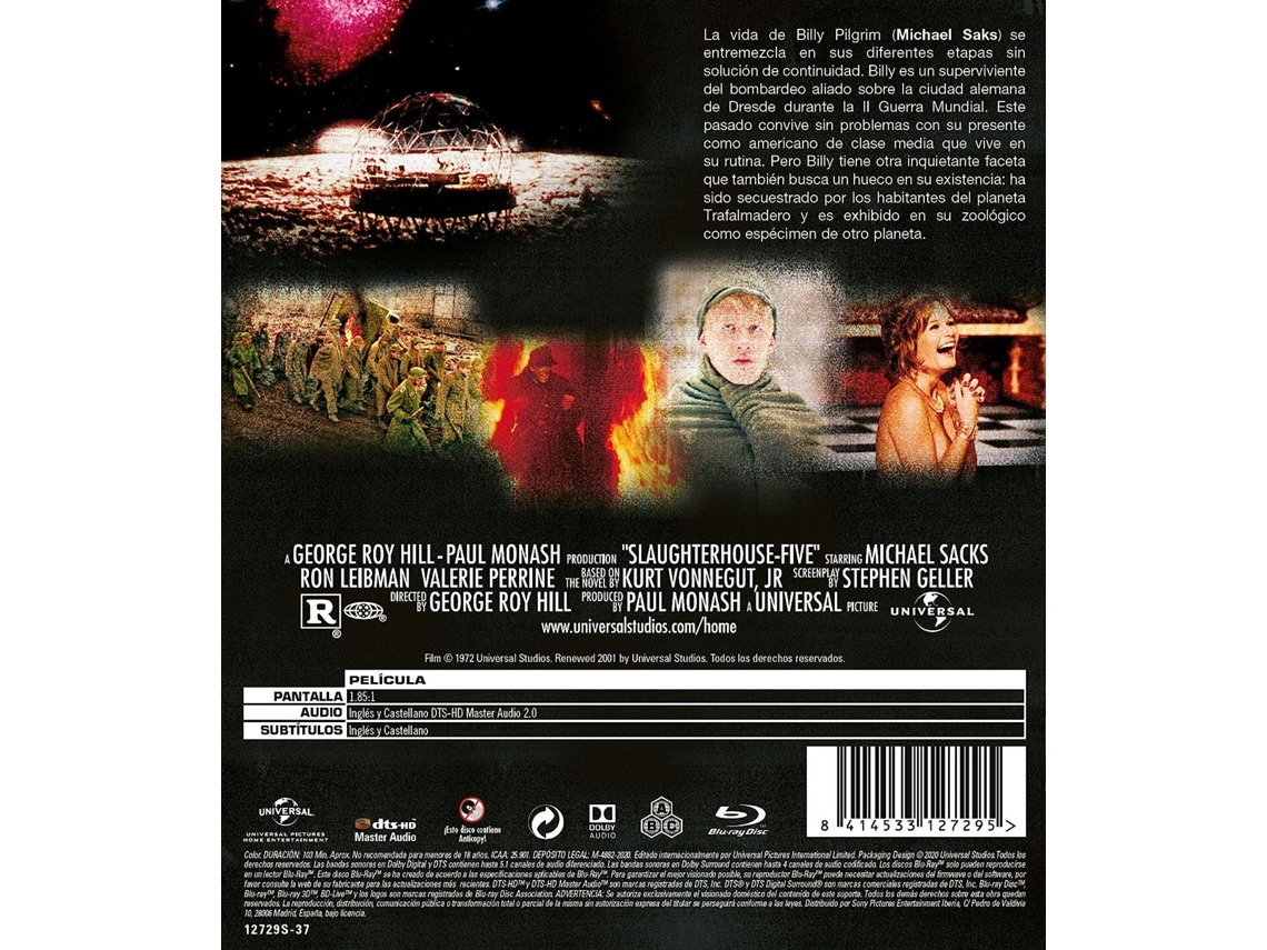 Blu Ray SlaughterhouseFive Matadero Cinco Worten.pt