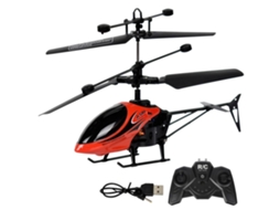 Ats helicóptero de Controle Remoto Mini com Luzes 2 Canais Carga Usb Decolagem e Pouso com um Clique Brinquedo de Voo Interior Exterior
