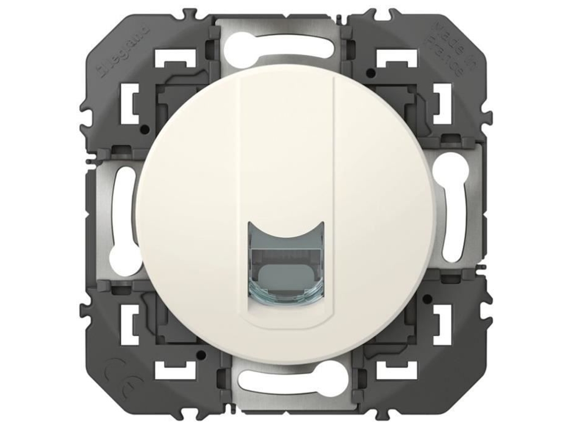 Tomada Rj45 Cat6 Stp Legrand Compo Dooxie Branco Vertical 2pe