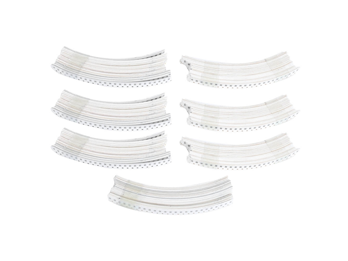 Veloriskku-kit De Resistências Smd 3400 Peças 170 Valores ±5% Componentes Eletrônicos Passivos