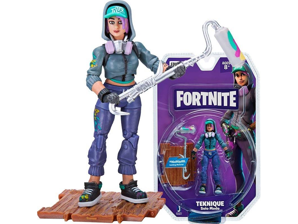 Figura de Ação FORTNITE Teknique Solo Mode (Idade Mínima Recomendada: 8anos)