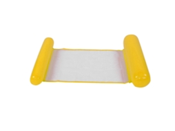Colchão Inflável Amarelo Para Piscina, Praia, Espreguiçadeira, Cama