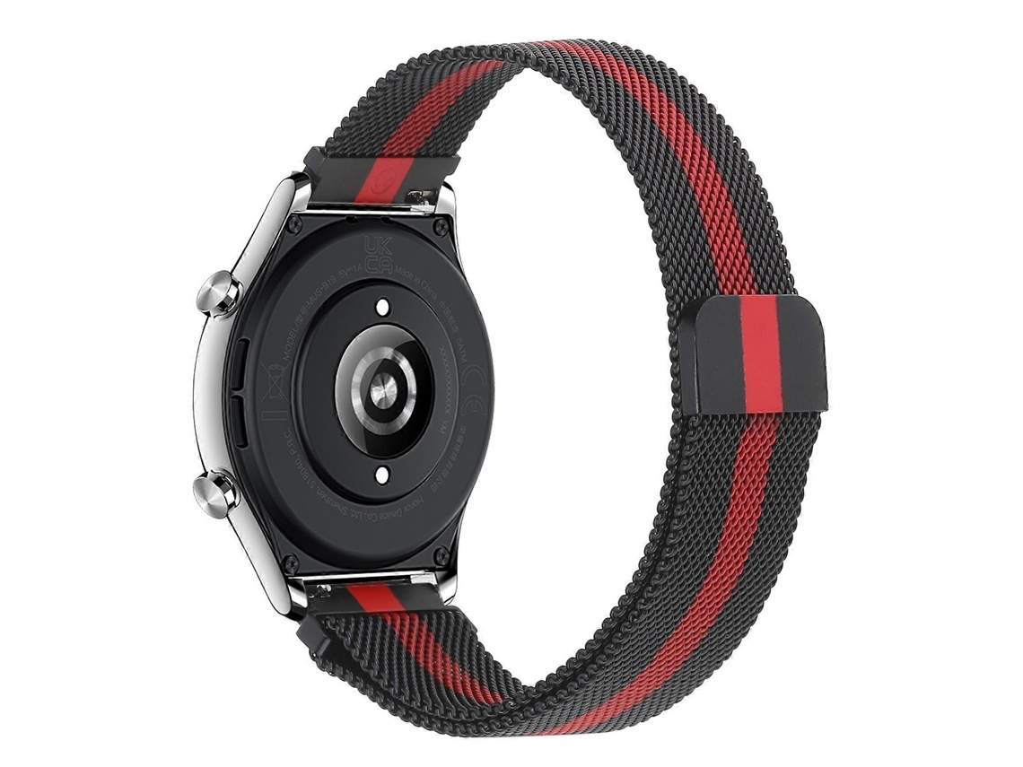 Pulseira De Metal Estilo Milan Para Relógio For Honor Gs 3 De 22 Mm