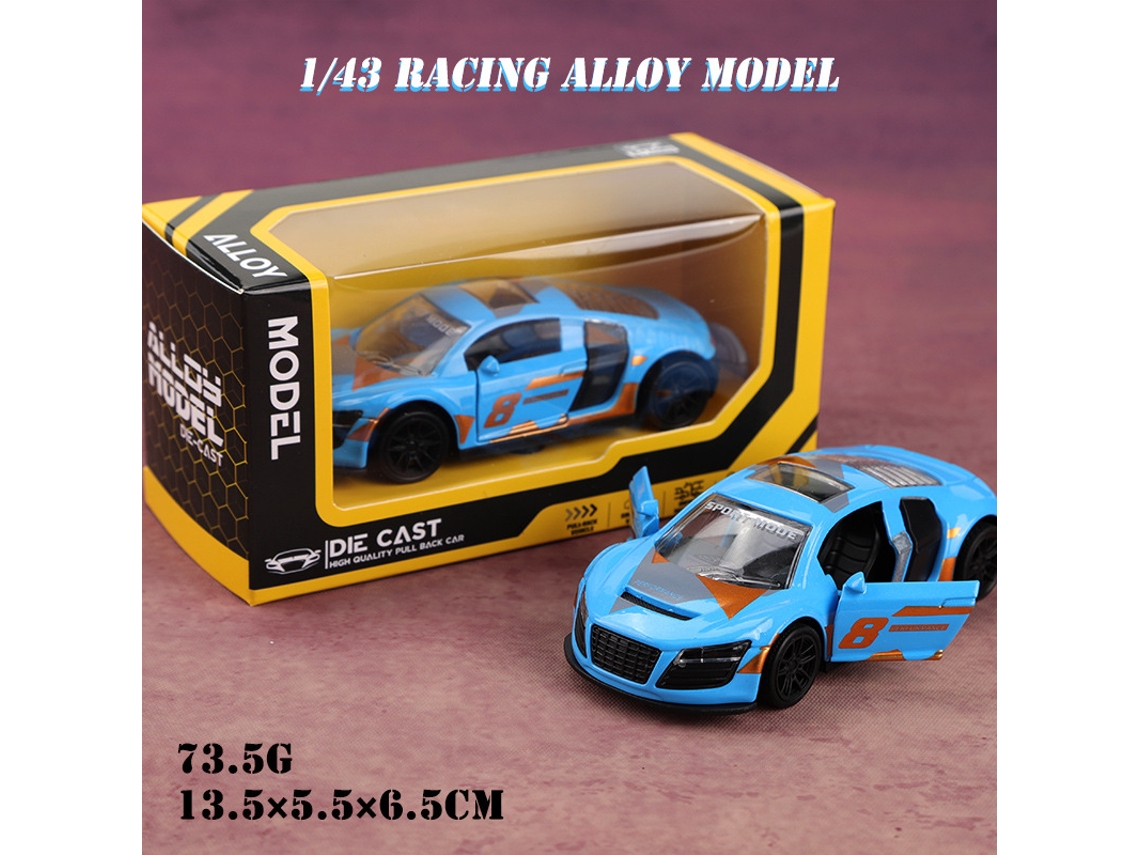 Miniaturas de Carros Fundidos em Metal, Carros de Brinquedo para Crianças MDUG