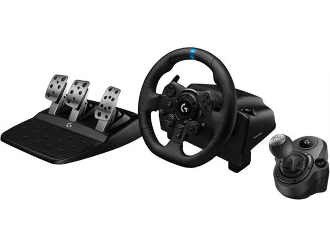 Bundle Volante LOGITECH G923 SE + Shifter (Outlet Caixa Aberta - Compatível com PS4/PS5/PC - Preto)