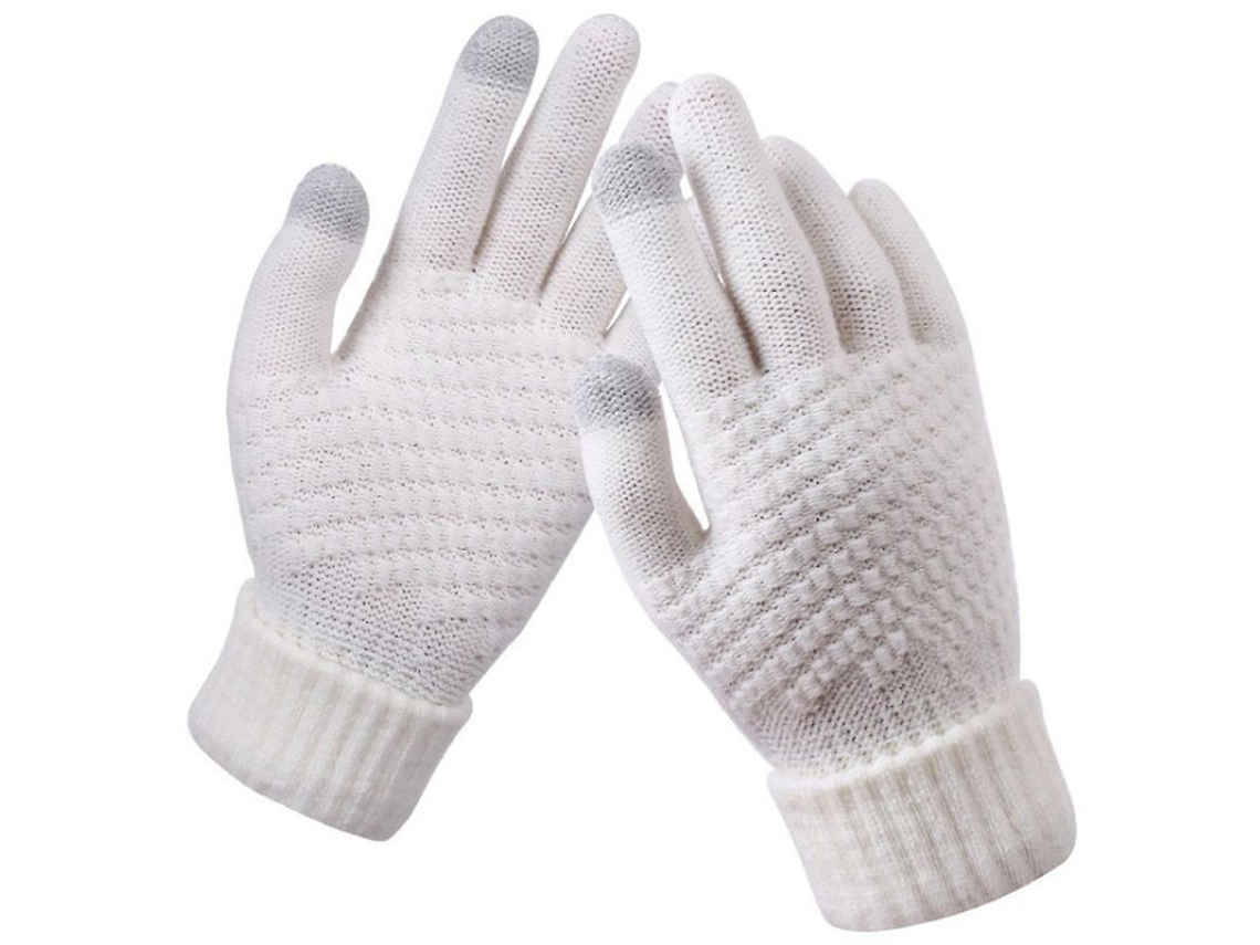 2026 guantes Unisex de Tela Tejida com Tela Tática Antideslizantes para Inverno Quentes e Cálidos