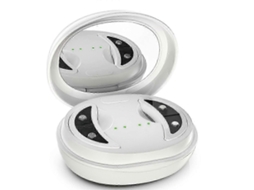 Massageador Ocular de Microcorrente com Terapia Pulso Luz Vermelha Aparelho Massagem Facial e para R Eduzir Olheiras Realçar a GOKOCO