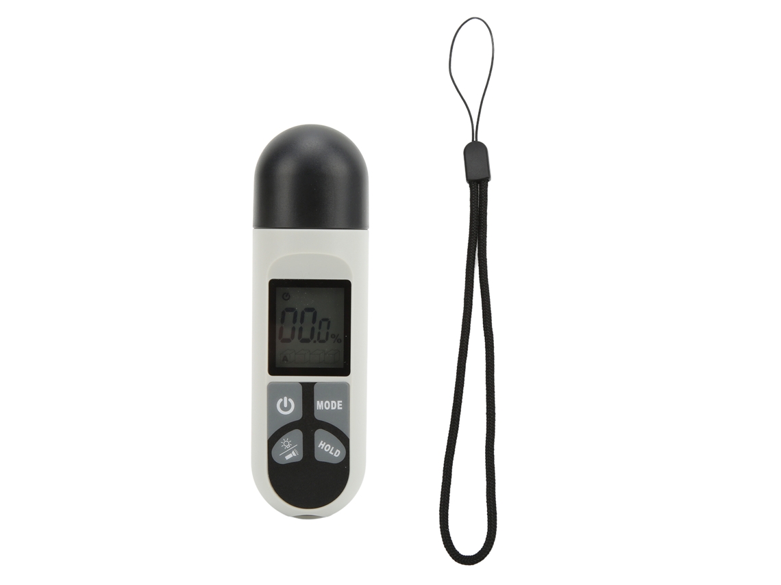 Medidor de umidade de madeira LCD preciso para lenha e madeira resistente.