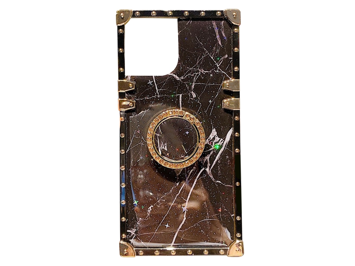 Capa de mármore para iPhone 12 com cobertura total EOOCOO