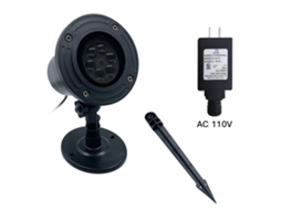 Projetor de Luz de Floco de Neve Rotativo Ip65 | S/MARCA