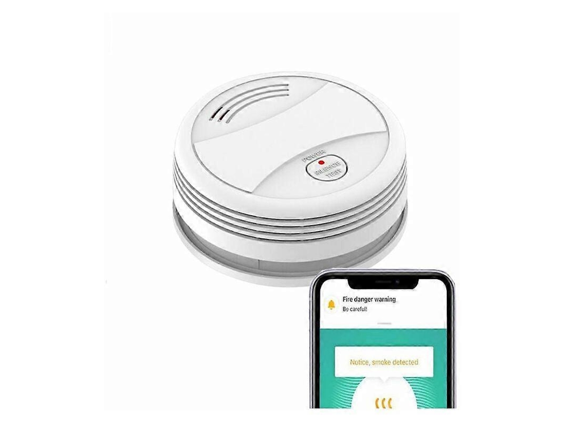 Detector Co Fumaça Wi-fi