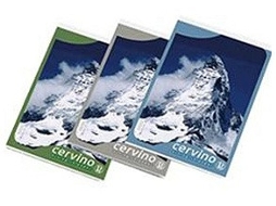 Caderno e bloco PIGNA Cervino A4 50 folhas multicolorido