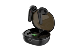 Fones de Ouvido Bluetooth com Faixa para Pescoço, Conectividade 5.2, Estéreo e Indicador de Bateria MDUG