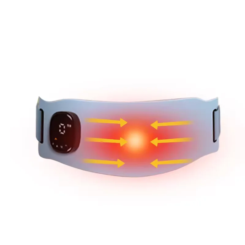 Massageador De Cintura Inteligente Com Vibração Pulsada, Cinto De Massagem Com Aquecimento Uterino E Função De Aquecimento.