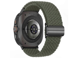 Pulseira Magnética Trançada Para Smartwatch De 47 Mm, Ultracompatível.